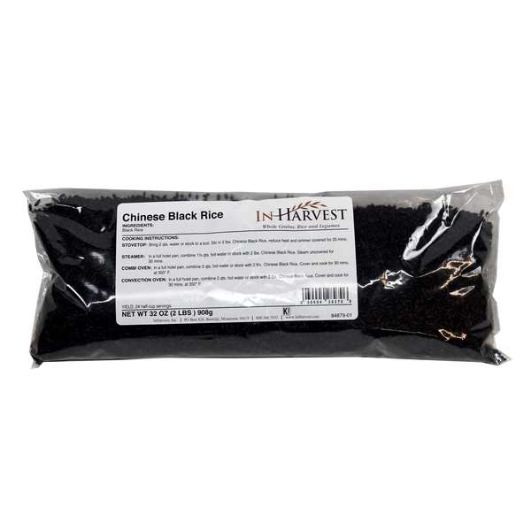 Inharvest Chinese Black Rice 2lbs, PK6 16305